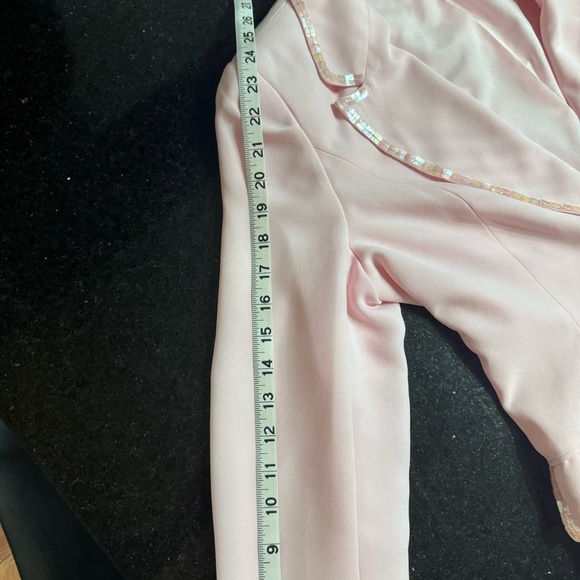 Together, women’s baby pink blazer with iridescent sequin detail. Size 6, xs - Picture 8 of 10